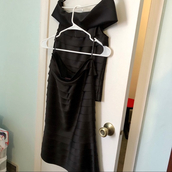 NEW black formal tiered 2 piece Veronique Young - Picture 5 of 9